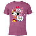 thumbnail image 1 of Disney Minnie Mouse and Daisy Duck Yoo Hoo - Short Sleeve Blended T-Shirt for Adults - Customized-Purple, 1 of 5