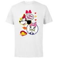 thumbnail image 1 of Disney Minnie Mouse and Daisy Duck Yoo Hoo - Short Sleeve Cotton T-Shirt for Adults - Customized-White, 1 of 5