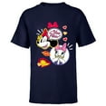 thumbnail image 1 of Disney Minnie Mouse and Daisy Duck Yoo Hoo - Short Sleeve T-Shirt for Kids - Customized-Navy, 1 of 5