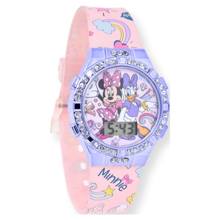 Disney Minnie Mouse and Daisy Unisex Child LCD Watch with  display picture 3