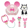 thumbnail image 1 of Disney Minnie Mouse and Figaro Plush Vet Set Play Set New with Box, 1 of 2