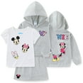 thumbnail image 1 of Disney Minnie Mouse and Friends Hoodie T-Shirt and Skort Skirt Set (Girls), 3 Piece Set, Sizes 3T-8, 1 of 6