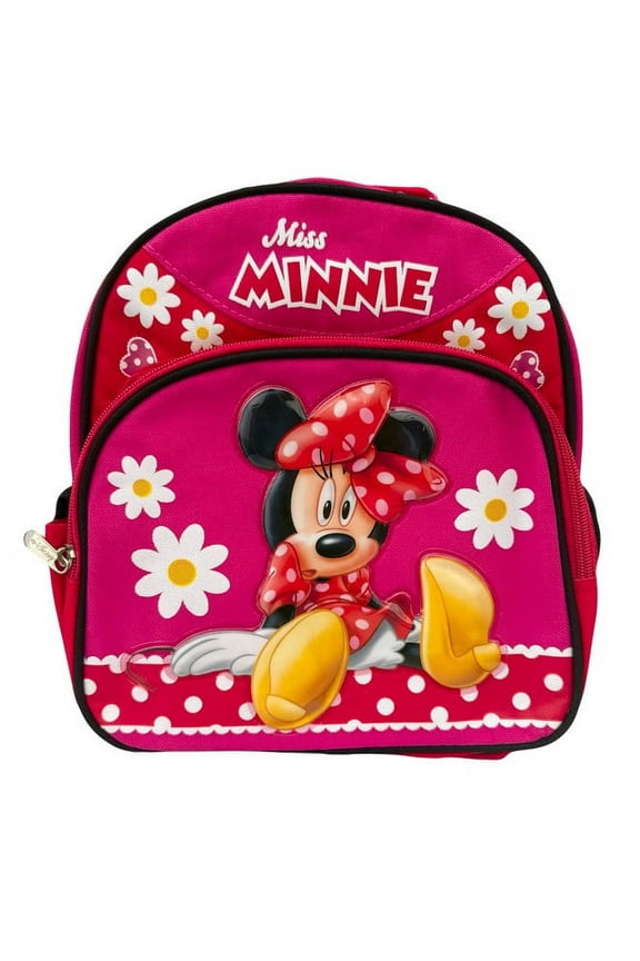 Minnie Mouse clumsy fall Pre-K Toddler size small backpack