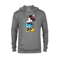 thumbnail image 1 of Disney Minnie Mouse in Pillbox Flower Hat - Pullover Hoodie for Adults - Customized-Athletic Heather, 1 of 5
