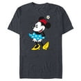 thumbnail image 1 of Disney Minnie Mouse in Pillbox Flower Hat - Short Sleeve Blended T-Shirt for Adults - Customized-Navy Heather, 1 of 5