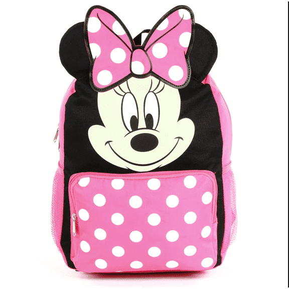 Disney Minnie Mouse mini 14 inch backpack with 3D ears