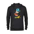 thumbnail image 1 of Disney Minnie Mouse with Blue Bow - Pullover Hoodie for Adults - Customized-Black, 1 of 5