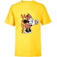thumbnail image 1 of Disney Minnie Mouse with Camera Polka Dot Day Vintage - Short Sleeve T-Shirt for Kids - Customized-Yellow, 1 of 5