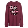 thumbnail image 1 of Disney - Minnie Mouse with Flowers & Butterflies - Men's Long Sleeve T-Shirt, 1 of 1