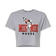 thumbnail image 1 of Disney - Minnie Name Soccer  - Juniors Cropped Cotton Blend T-Shirt, 1 of 5
