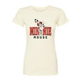 thumbnail image 1 of Disney - Minnie Name Soccer  - Juniors Fitted Graphic T-Shirt, 1 of 5