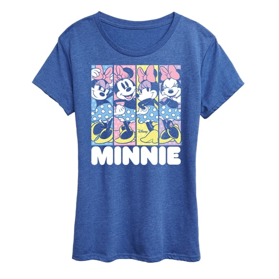 Disney - Minnie Panels Women's Short Sleeve Graphic T-Shirt