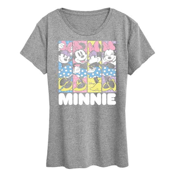 Disney - Minnie Panels Women's Short Sleeve Graphic T-Shirt