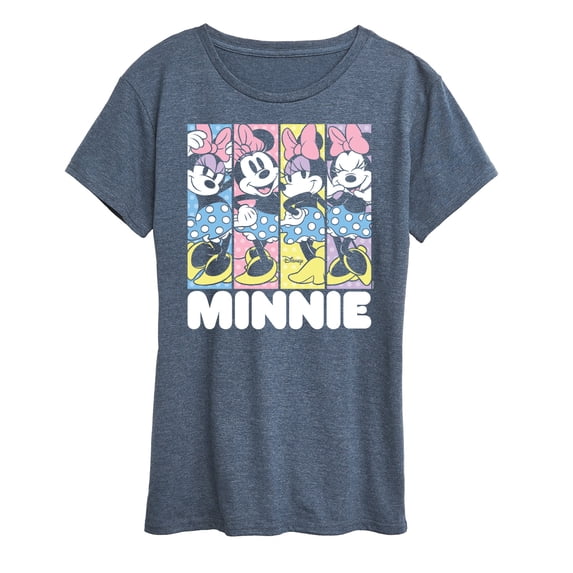 Disney - Minnie Panels Women's Short Sleeve Graphic T-Shirt