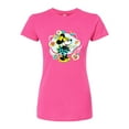 thumbnail image 1 of Disney - Minnie Pop Cloud - Juniors Fitted Graphic T-Shirt, 1 of 4