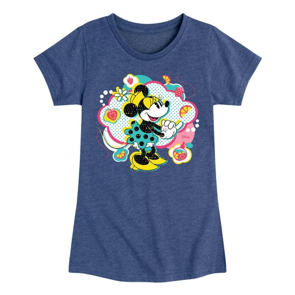 Disney - Minnie Pop Cloud - Toddler & Youth Girls Short Sleeve Graphic T-Shirt