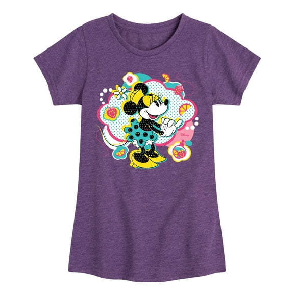 Disney - Minnie Pop Cloud - Toddler & Youth Girls Short Sleeve Graphic T-Shirt