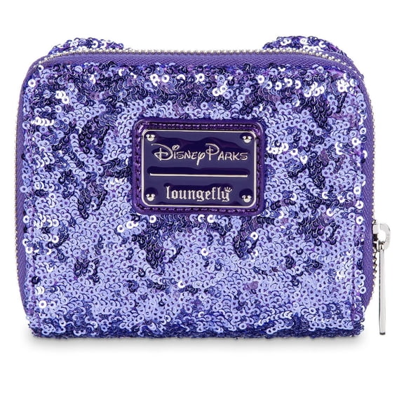 Disney Loungefly Minnie Purple Sequined Bifold Wallet, 1-Piece