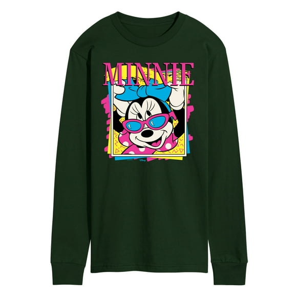 Disney - Minnie Retro - Men's Long Sleeve Graphic T-Shirt