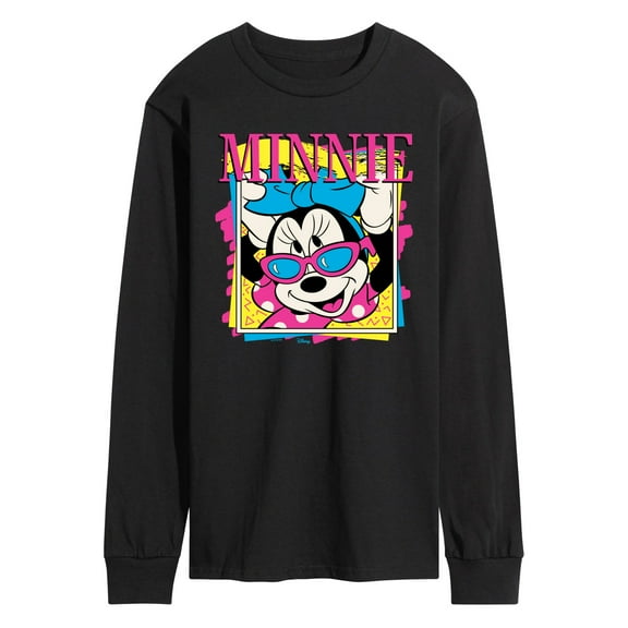 Disney - Minnie Retro - Men's Long Sleeve Graphic T-Shirt