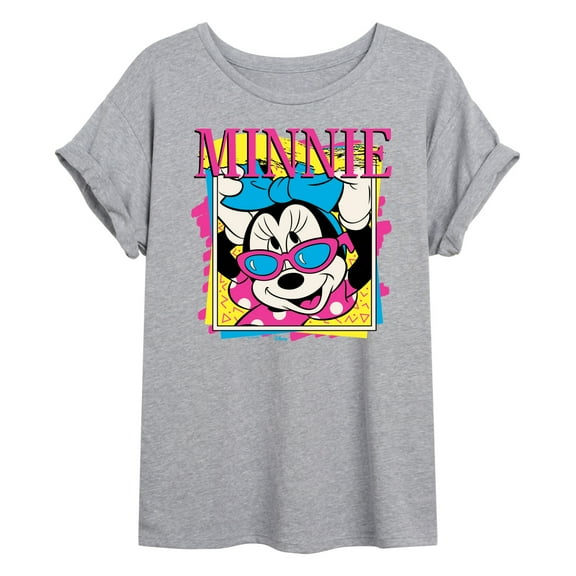 Disney - Minnie Retro - Womens Oversized Graphic T-Shirt