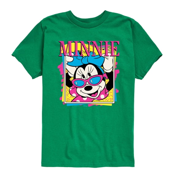 Disney - Minnie Retro - Youth Boys Short Sleeve Graphic T-Shirt