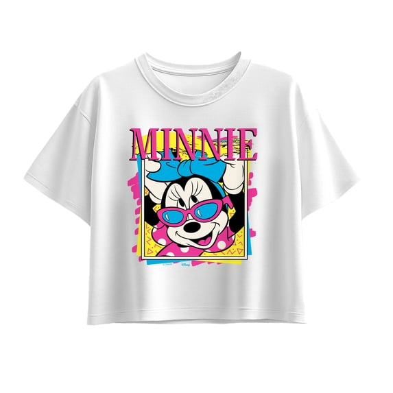 Disney - Minnie Retro - Youth Girls Boxy T-Shirt