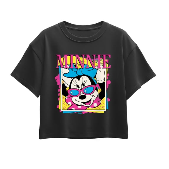 Disney - Minnie Retro - Youth Girls Boxy T-Shirt