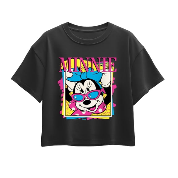 Disney - Minnie Retro - Youth Girls Boxy T-Shirt