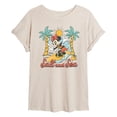 thumbnail image 1 of Disney - Minnie Salt And Sea - Juniors Oversized Graphic T-Shirt, 1 of 4