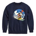 thumbnail image 1 of Disney - Minnie Ski - Toddler & Youth Crewneck Fleece Sweatshirt, 1 of 5