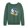 thumbnail image 1 of Disney - Minnie Ski - Women's Lightweight French Terry Long Sleeve Shirt, 1 of 5