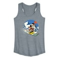 thumbnail image 1 of Disney - Minnie Ski - Women's Racerback Tank Top, 1 of 5