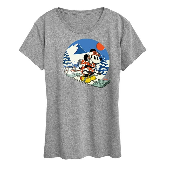 Disney - Minnie Ski - Women's Short Sleeve Graphic T-Shirt
