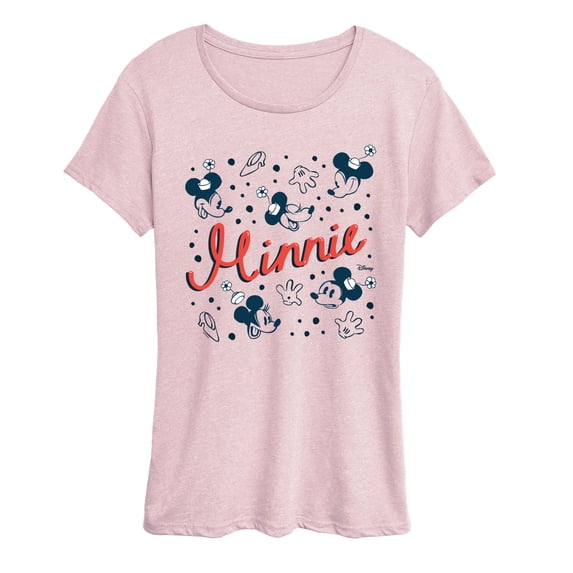 Disney - Minnie Speckle - Women's Short Sleeve Graphic T-Shirt