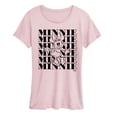 thumbnail image 1 of Disney - Minnie Stacked - Women's Short Sleeve Graphic T-Shirt, 1 of 3