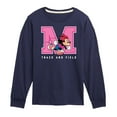 thumbnail image 1 of Disney - Minnie Track And Field - Toddler And Youth Long Sleeve Graphic T-Shirt, 1 of 5
