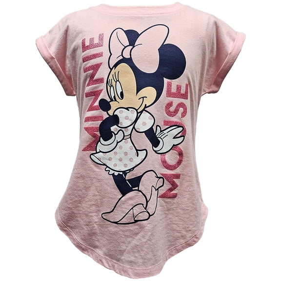 Disney Minnie Turn Pose Youth Girls Fahion Top