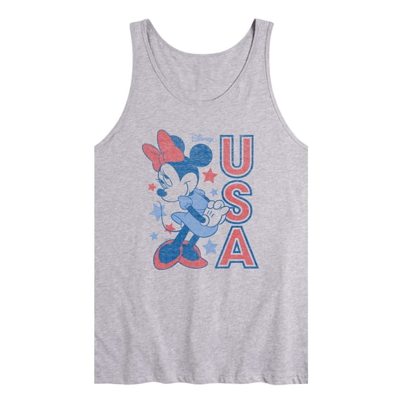 Disney - Minnie USA - Men's Sleeveless Graphic Tank