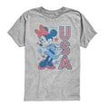 thumbnail image 1 of Disney - Minnie Usa  - Youth Boys Short Sleeve Graphic T-Shirt, 1 of 4
