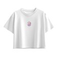 thumbnail image 1 of Disney - Minnie Xi Lunar New Year Short Sleeve Boxy Graphic T-Shirt, 1 of 4