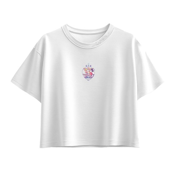 Disney - Minnie Xi Lunar New Year Short Sleeve Boxy Graphic T-Shirt