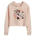 thumbnail image 1 of Disney - Minnie Xoxo  - Juniors Cropped Pullover Hoodie, 1 of 5
