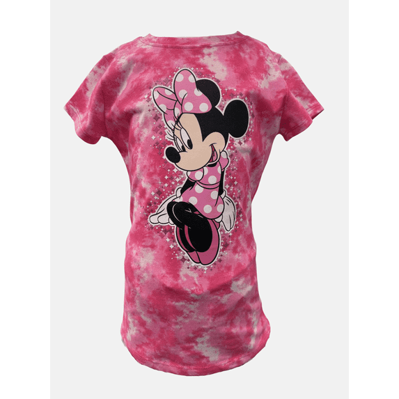 Disney Minnie Youth Tie Dye Fashion Tee, Girls (XS-L)