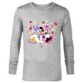 thumbnail image 1 of Disney Minnie and Daisy BFF Heart Galentine’s Day - Long Sleeve T-Shirt for Men – Customized-Athletic Heather, 1 of 5