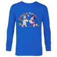 thumbnail image 1 of Disney Minnie and Daisy Bunnies and Bows Girls’ Easter - Long Sleeve T-Shirt for Men - Customized-Royal, 1 of 5
