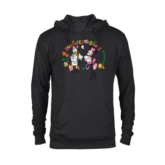 Disney Minnie and Daisy Bunnies and Bows Girls’ Easter - Pullover Hoodie for Adults - Customized-Black