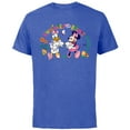 thumbnail image 1 of Disney Minnie and Daisy Bunnies and Bows Girls’ Easter - Short Sleeve Cotton T-Shirt for Adults - Customized-Royal Heather, 1 of 5