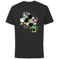thumbnail image 1 of Disney Minnie and Daisy Mix It Up Retro - Short Sleeve Cotton T-Shirt for Adults - Customized-Black, 1 of 5