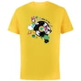 thumbnail image 1 of Disney Minnie and Daisy Mix It Up Retro - Short Sleeve Cotton T-Shirt for Adults - Customized-Yellow, 1 of 5